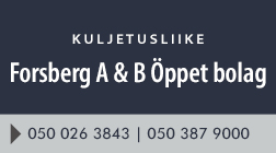 Forsberg A & B Öppet bolag logo